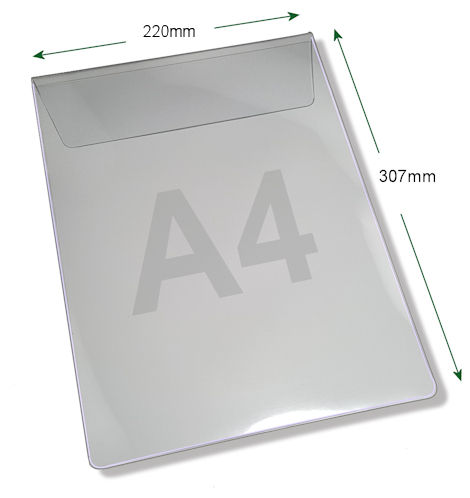 A4 Clear Envelope Pocket